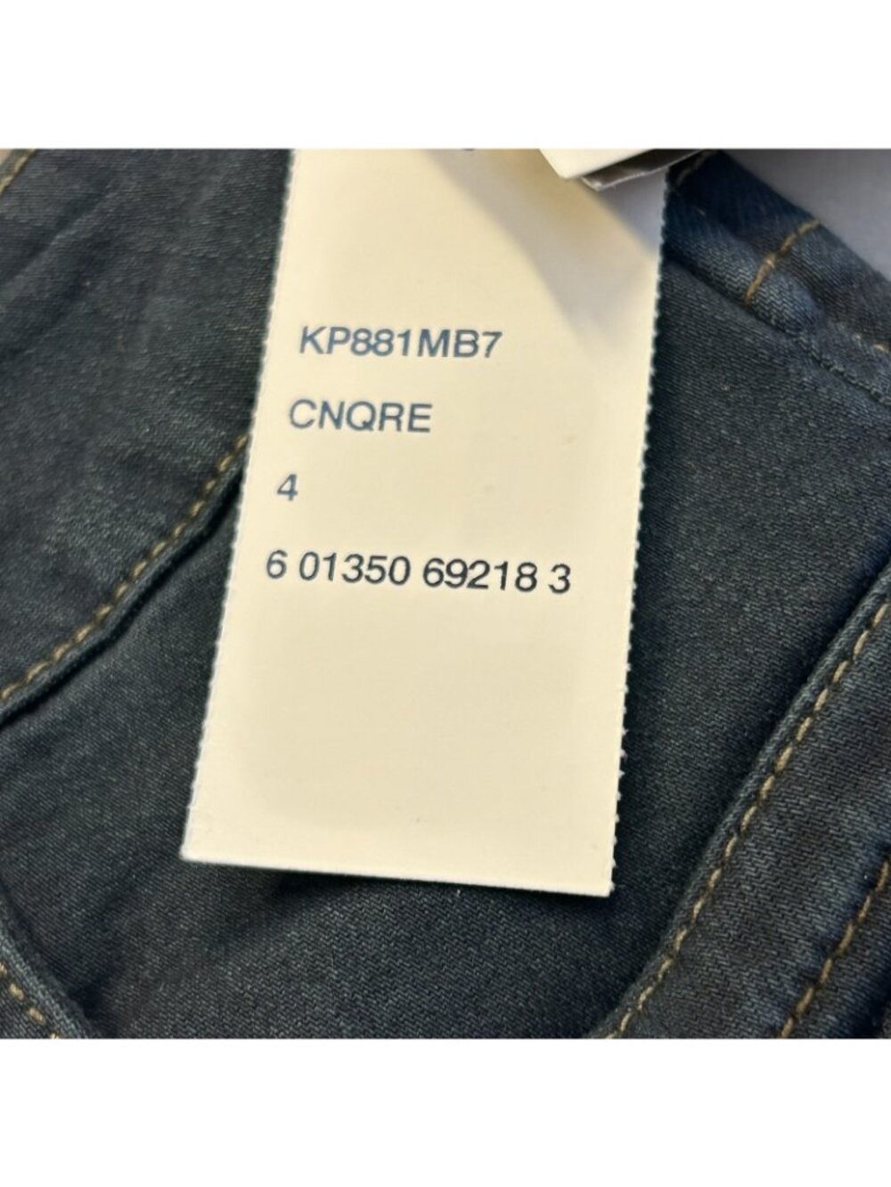 KUT From The Kloth Natalie Flap Pocket Bootcut Jeans Womens 4 Dark Wash Stretch - Picture 5 of 16